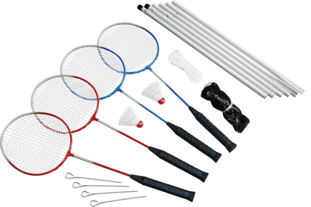 Badminton-Set MASTER Fun 4 mit Netz