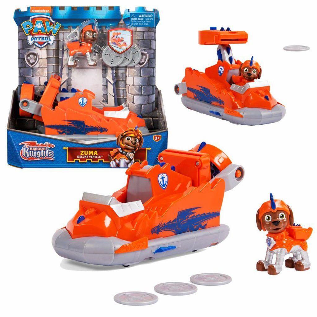 Fahrzeuge Rescue Knights | Paw Patrol | Deluxe Autos mit Produktbild 