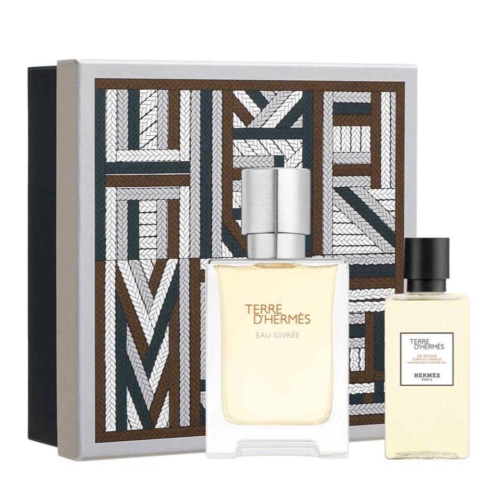 Hermès Terre d'Hermès Eau Givrée Geschenkset Eau de Parfum 50 ml + Shower gel 40 ml