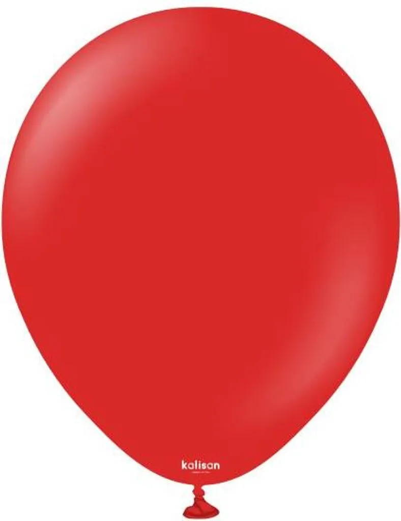 Ballons pour Mariage et Anniversaire Rouge 45cm - Kalisan Latex x25 Stk