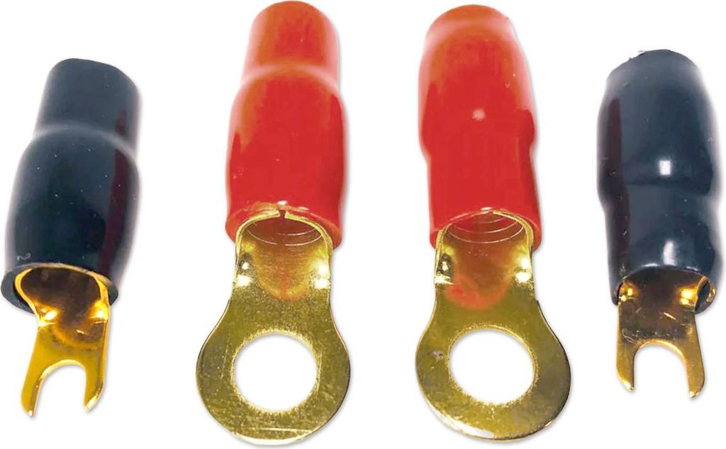 Terminalkit | Ring- & Gabelkabelschuhe | M8 | isoliert | bis 25mm²