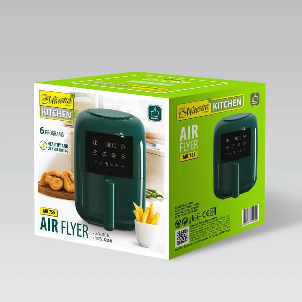 Cuisiner Sain avec la Friteuse Maestro 3L - Idéal pour Repas Rapides et Light
