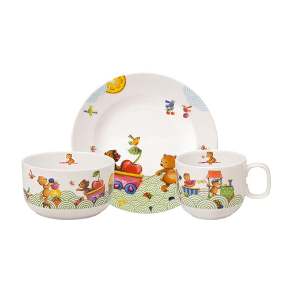 Villeroy & Boch HUNGRY AS A BEAR Kindergeschirrset 3-tlg Produktbild 