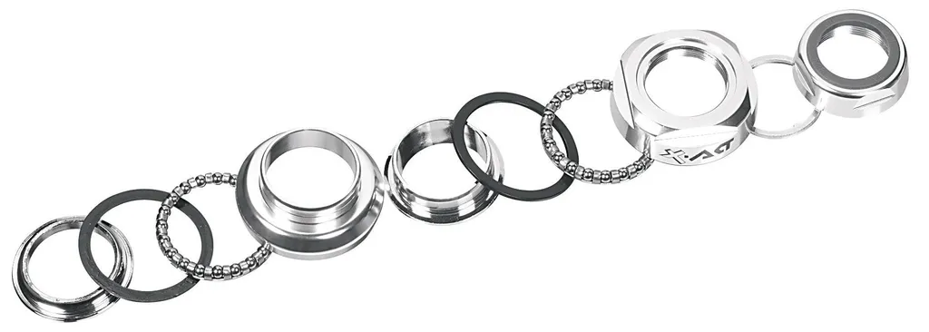 Jeu de direction 1 pouce ergotec A101GK Argent pour fourche filetée AS