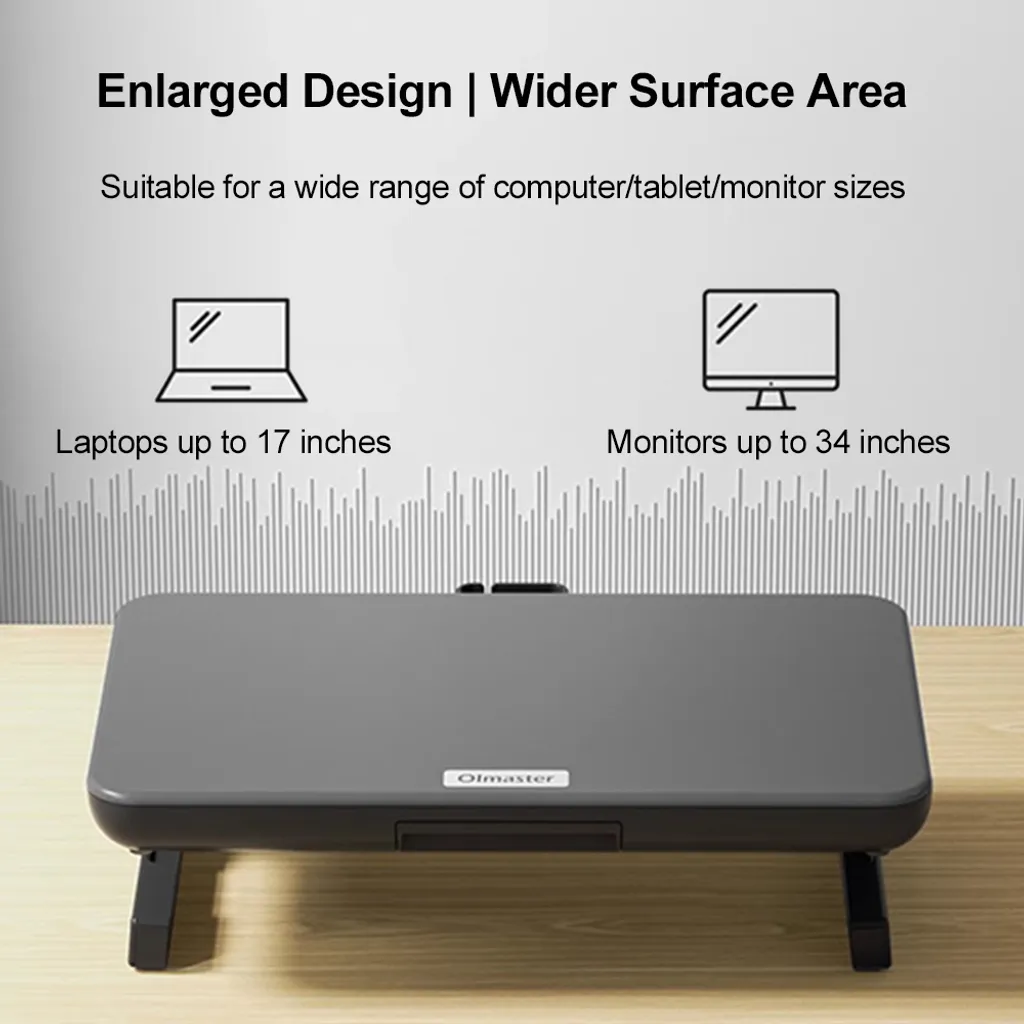 Support ordinateur d'extérieur Olmaster pliable et réglable ergonomique - 5