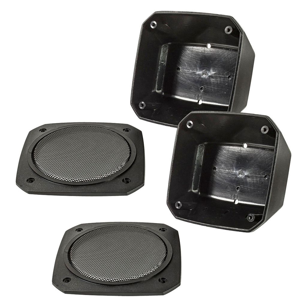 KFZ Auto Lautsprecher Boxen Aufbaulautsprecher 3-Wege 15 Watt RMS