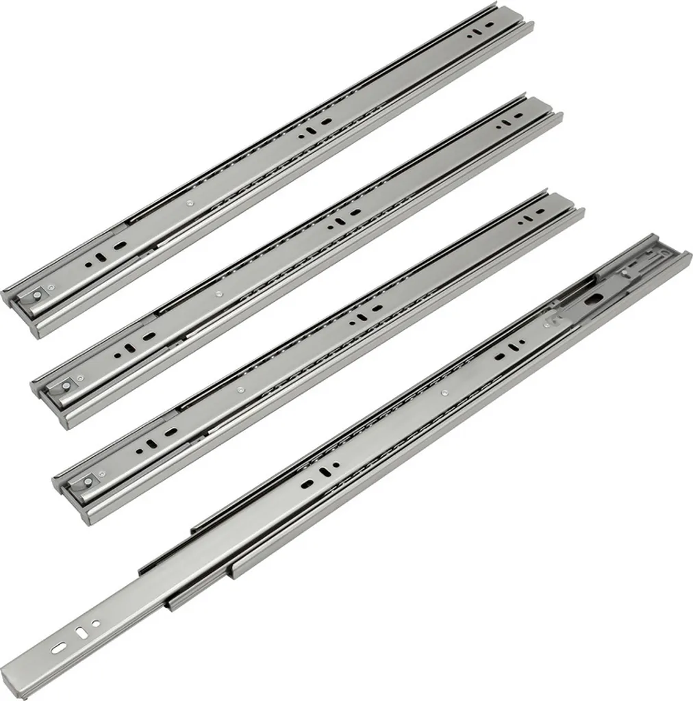 Yakimz Guide Cassetti 400mm 45mm Estrazione Totale Kit 8 Pezzi Robuste