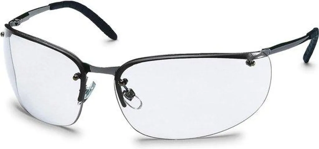Lunettes de protection monture métal et verres haute définition HD 01