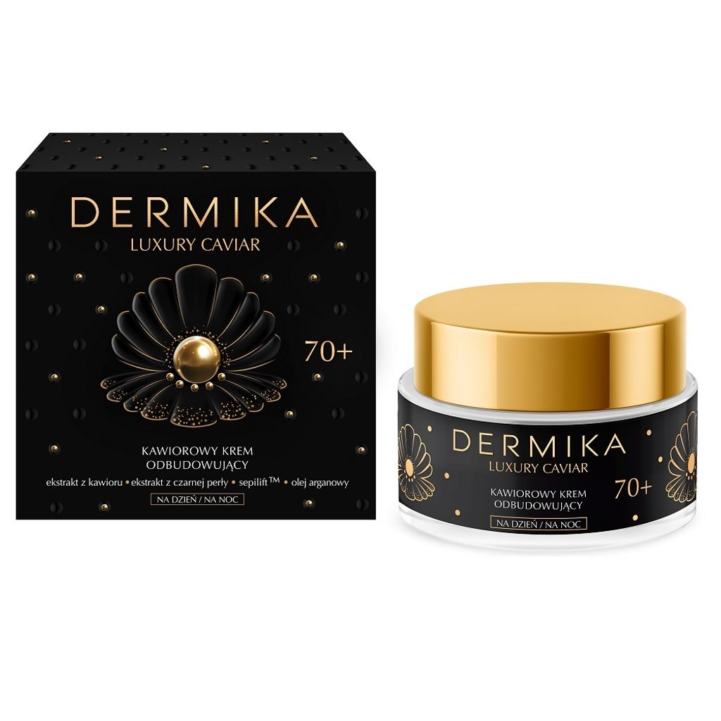 DERMIKA Luxury Caviar 70+ restaurative Tages- und Produktbild 