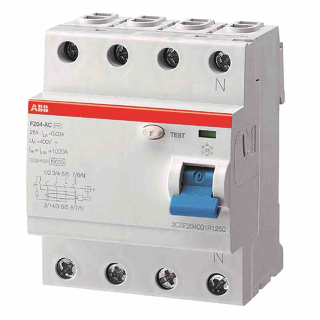 Fehlerstromschutzschalter FI 40 A 30 mA 3 + N (F204 Immagine del prodotto 