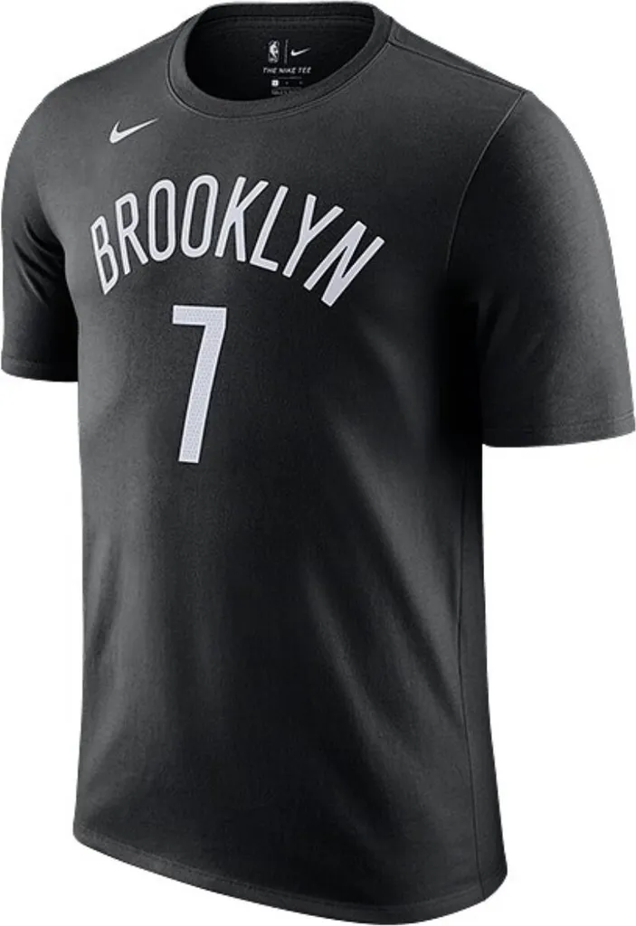 T-shirt Basketball Nike Brooklyn Nets Kevin Durant en Coton Noir