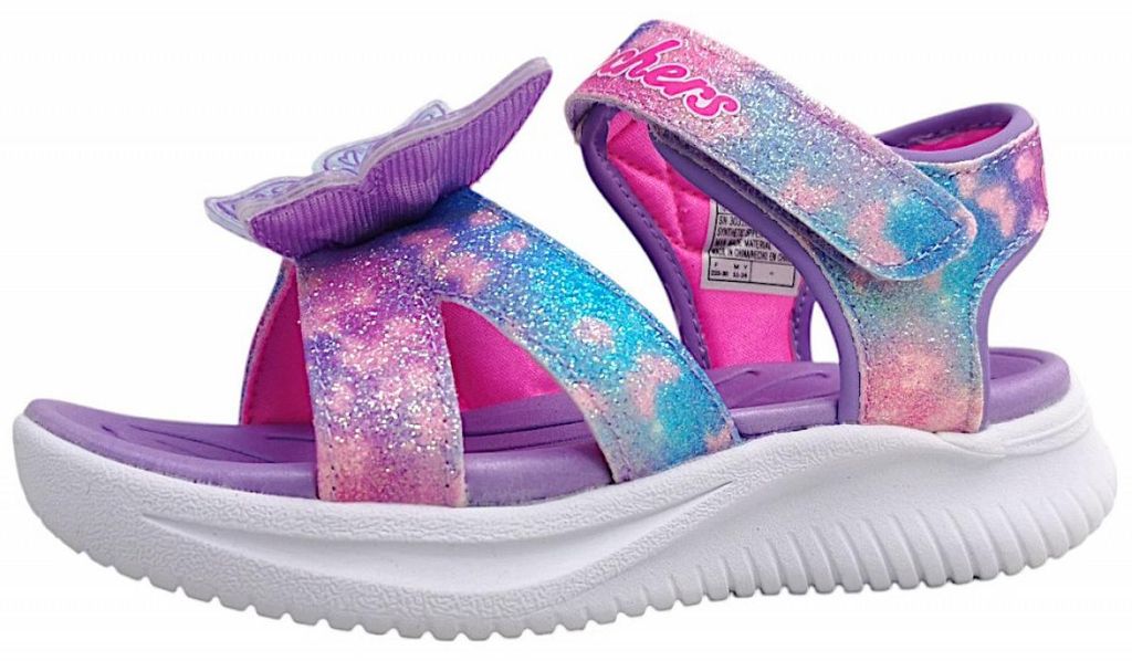 Skechers S' Lights Jumpsters, sandali rosa per bambine, Immagine del prodotto 