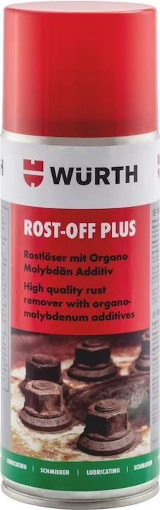 Würth Hochwertiger Rostlöser ROST-Off - Plus Plus 400ml Schmiereigenschaften
