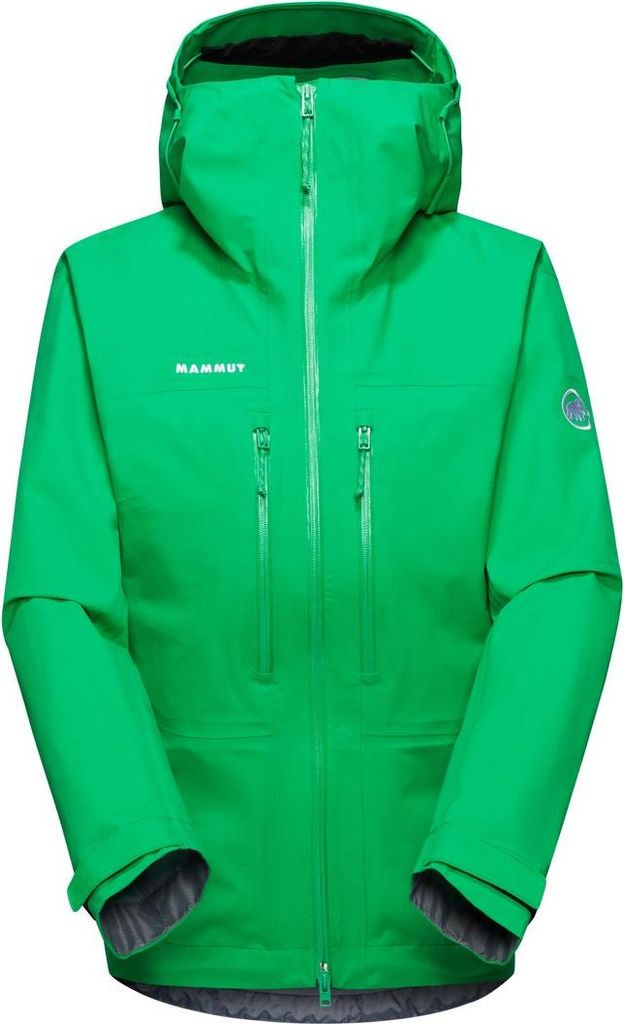 Taiss HS Hooded Jacket Women, Hardshell Jacke Damen - Mammut, Farbe:pinea, Größe:XS