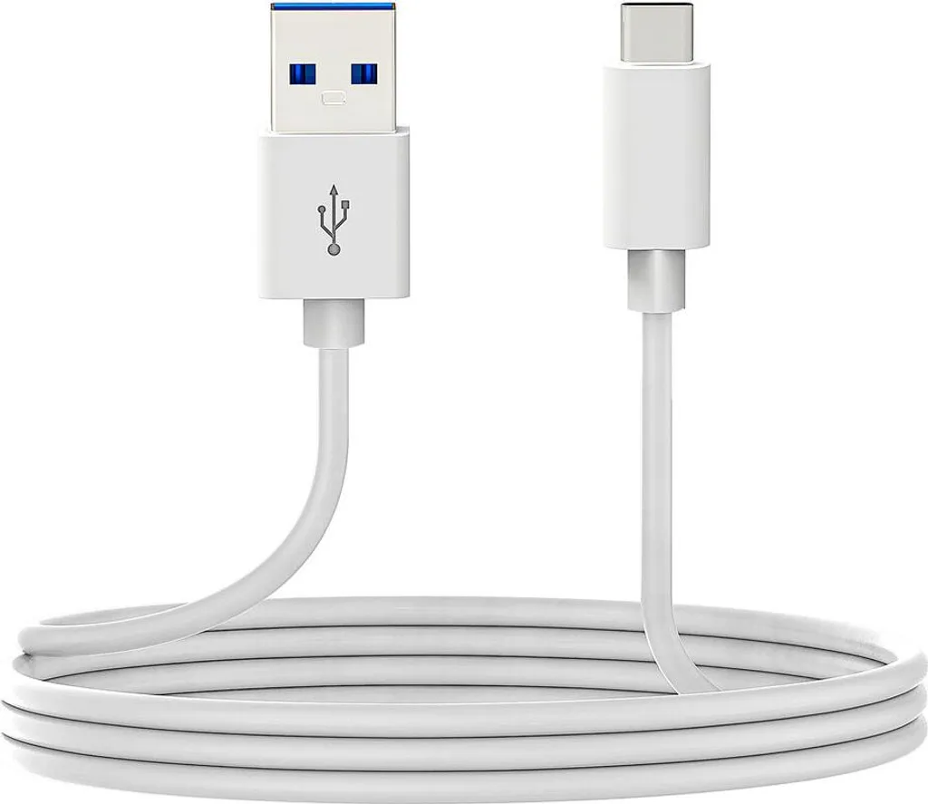 Câble USB A vers USB C DCU Blanc - Fini les Problèmes de Connexion