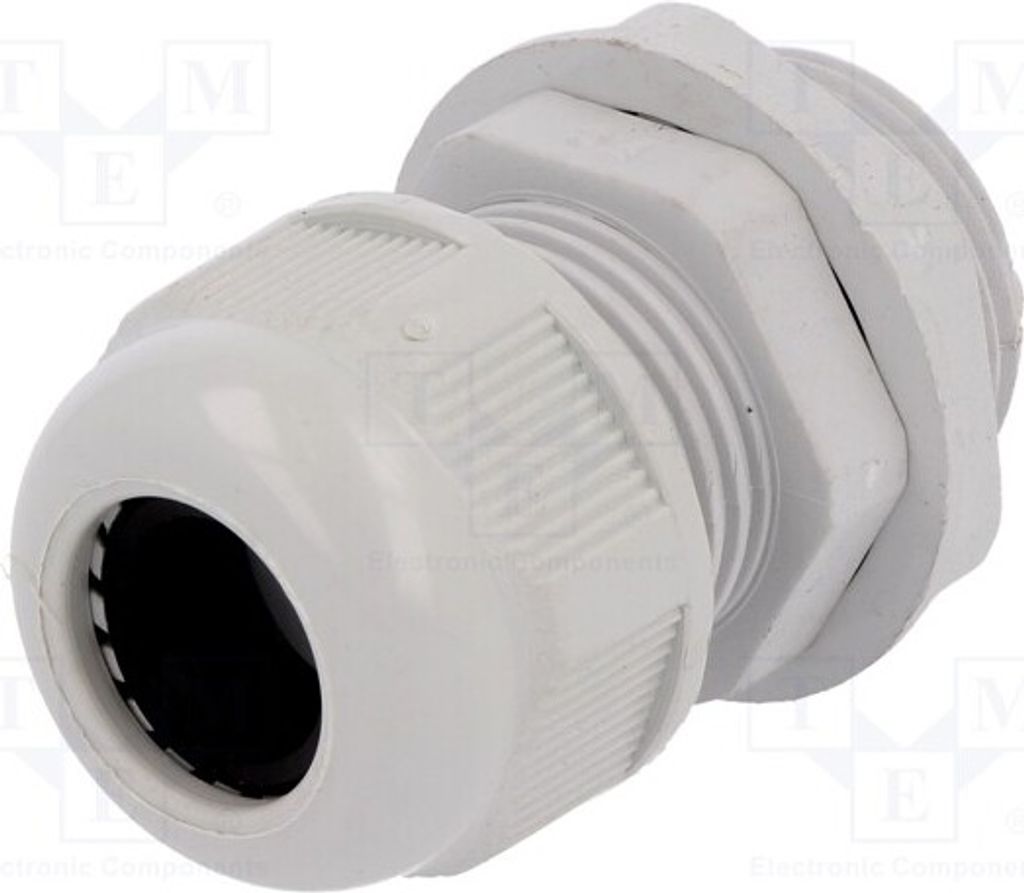 1x Kabelverschraubung Mat: IP65 grau RNPG-16 n