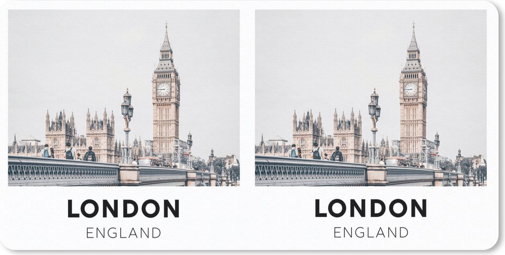 MuchoWow Mauspad Mousepad England - London - Big Ben 60x30 cm - Mousepads - Maus Mat - Pad - Mausunterlage - Nachhaltig