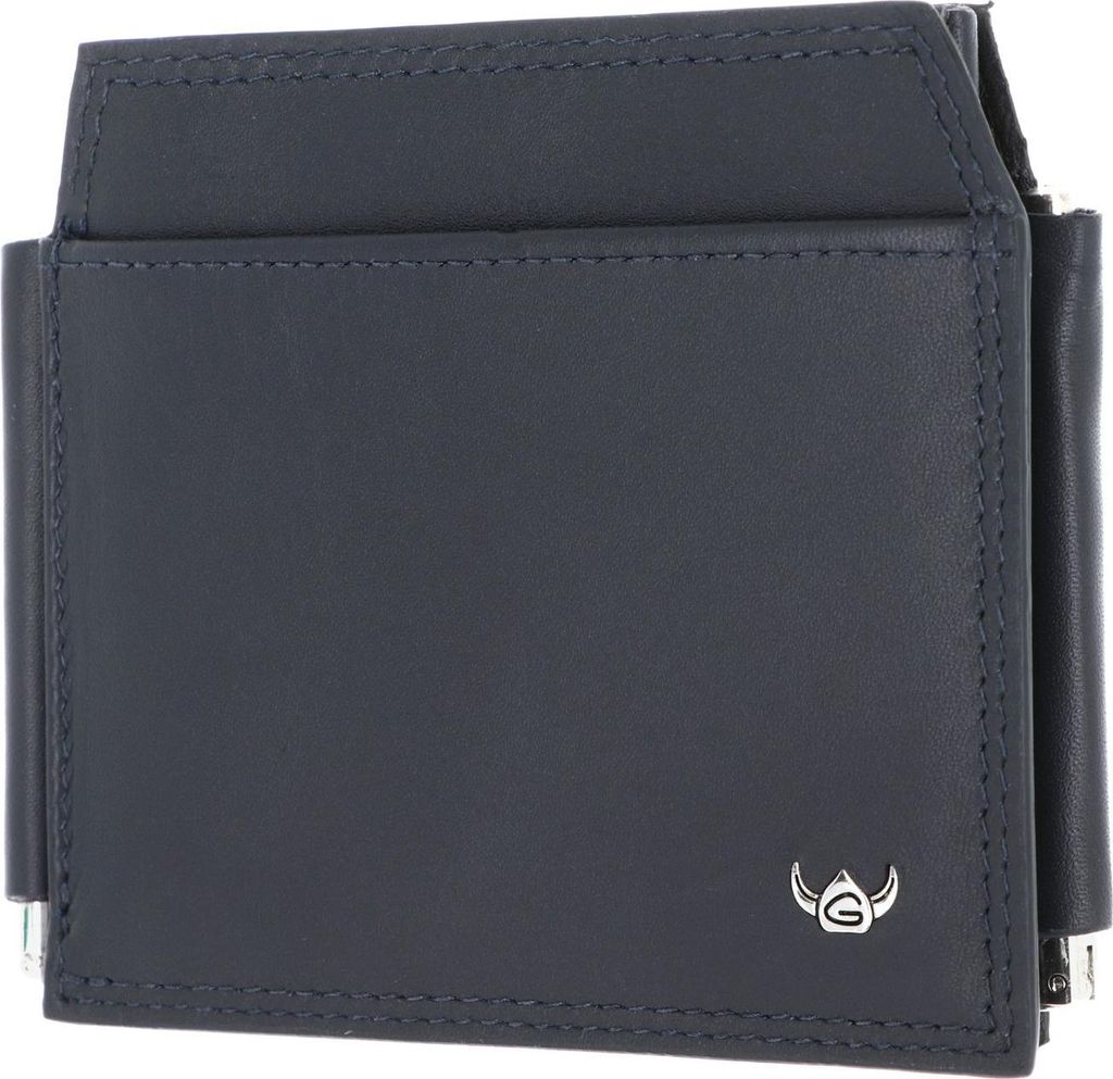 Golden Head Polo Geldbörse RFID Schutz Leder 11 cm Geldscheinklammer