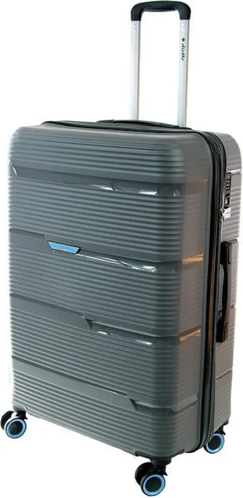 Valise de Cabine Dielle 17070AN rigide avec 4 roues multidirectionnelles