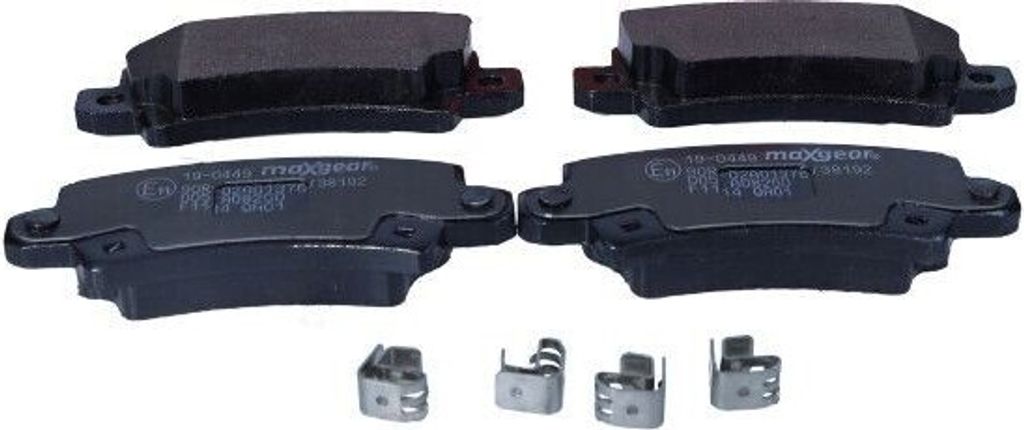 MAXGEAR 19-0449 - OE 0446602020 Bremsbeläge, Hinten für Corolla (E12)