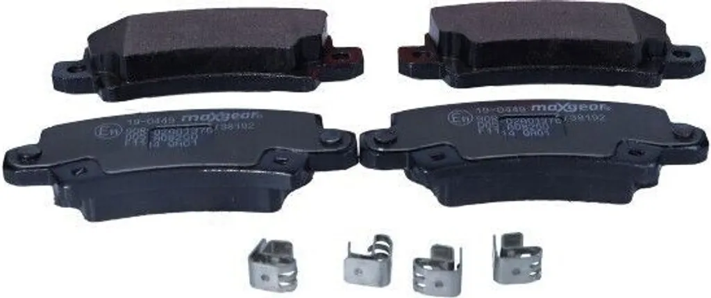 Plaquettes de frein arrière MAXGEAR 19-0449 pour Corolla E12 OE 0446602020