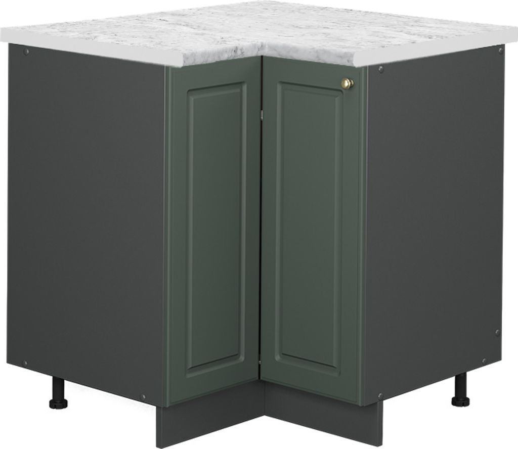 Meuble d'angle Vicco Fame-Line Vert Or Campagne 80.5cm , PT Image du produit 
