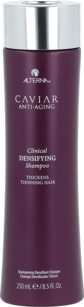 A product shot of a shampoo bottle.