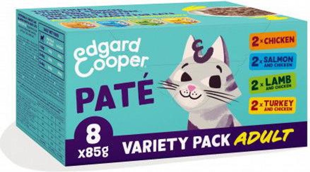Katze erwachsen Multipack 8x85g Pastete 680g Malanico Produktbild 