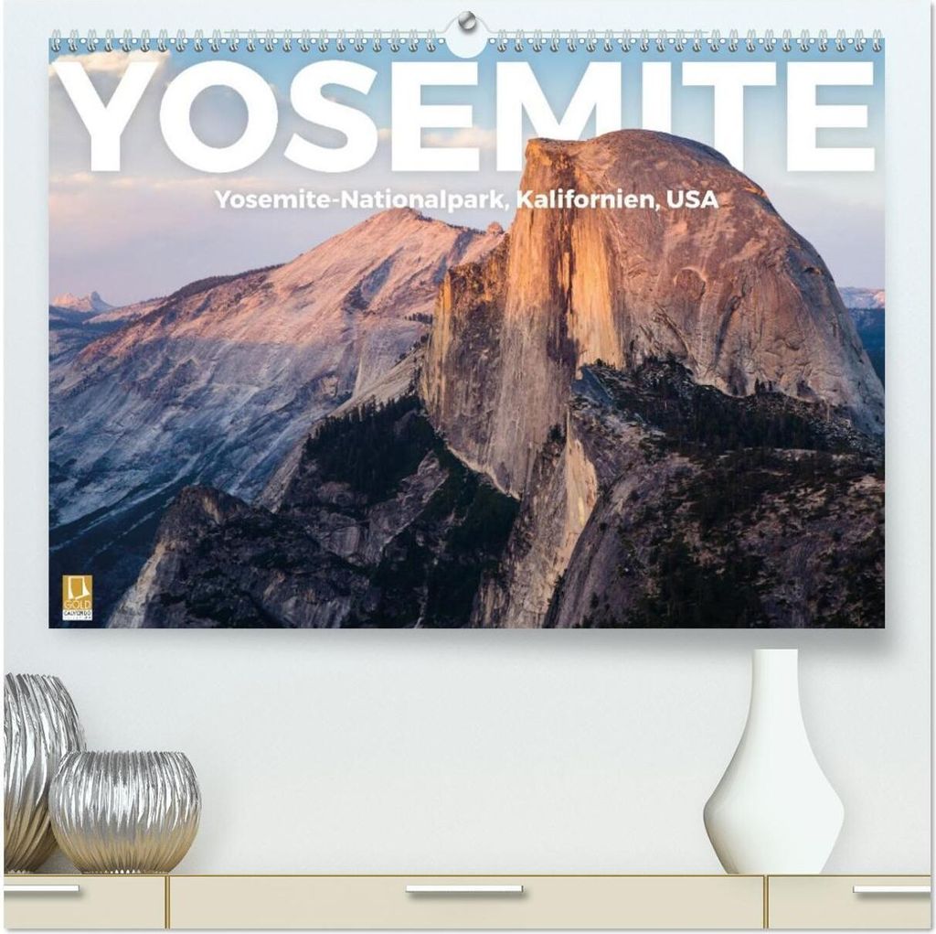 Yosemite - Nationalpark (hochwertiger Premium Wandkalender 2026 DIN A2 quer), Kunstdruck in Hochglanz