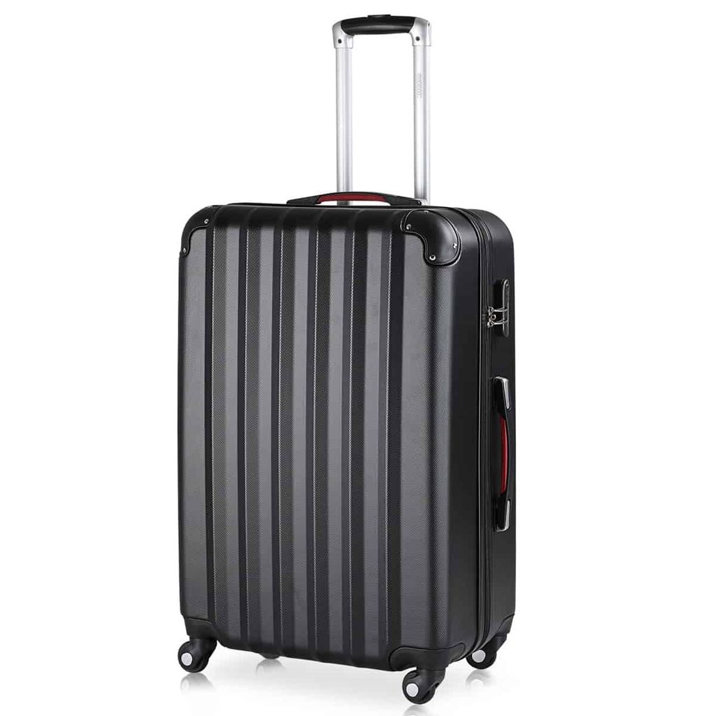 MONZANA® Koffer Handgepäck ABS HardCase Gehäuse gummierte Produktbild 9