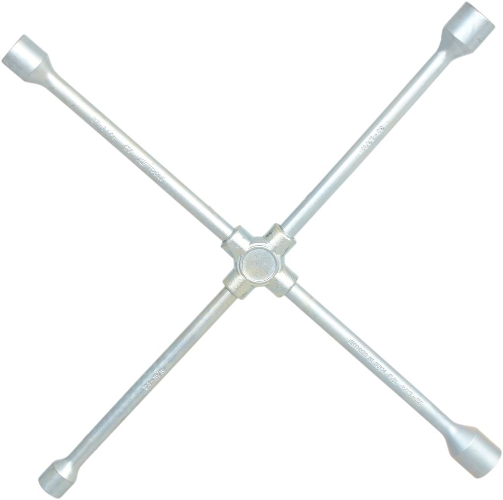 KS Tools Radkreuzschlüssel für LKW, 24x27x30x32 mm