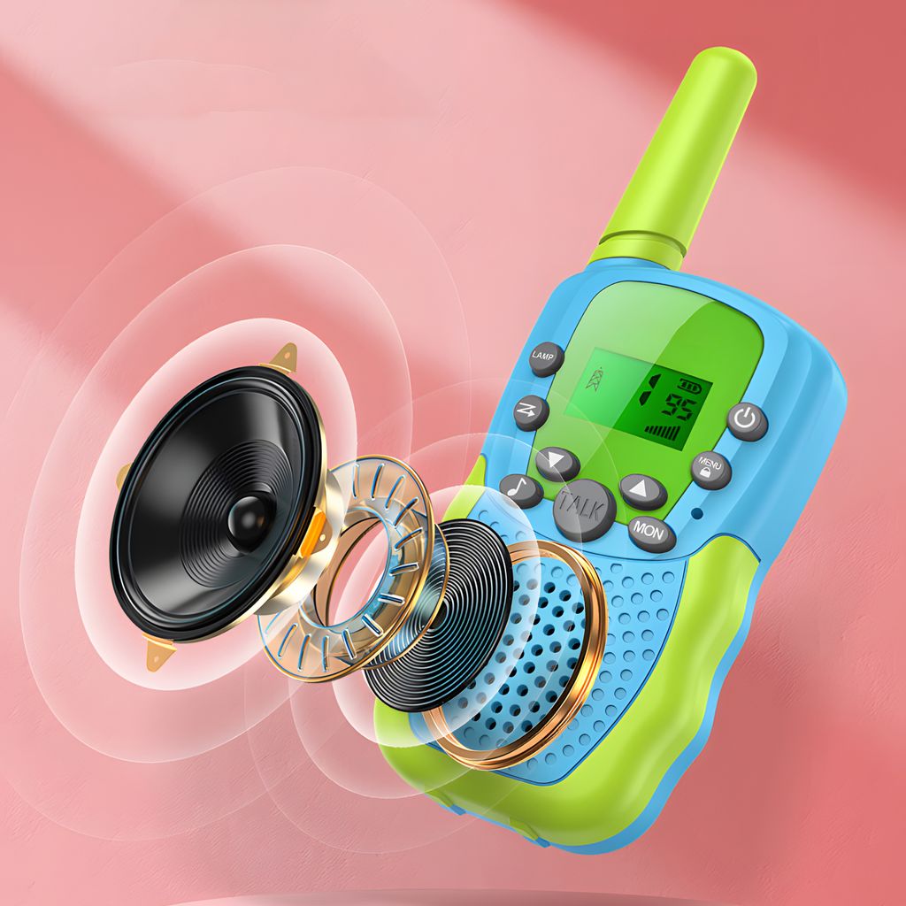 Walkie Talkie Große Reichweite Funkgerät 8 Kanäle Produktbild 9
