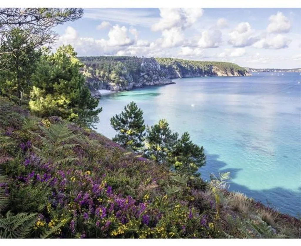 Puzzle Plage de Crozon 2000 pièces Nathan : Qualité Évasion 87879