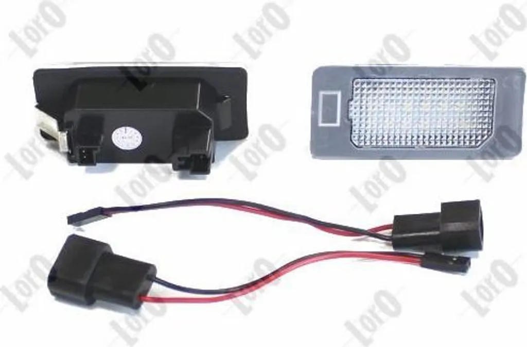 Kit 2 Luci Targa LED BMW Serie 3 E90 E46 Serie 5 E60 X6 ABAKUS
