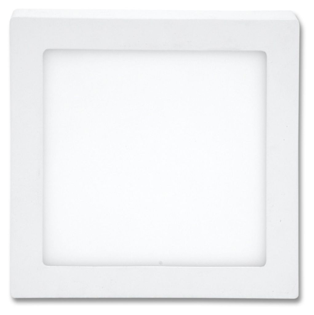 Ecolite Bílý přisazený LED panel hranatý 225 x 225mm 18W Obrázek produktu 
