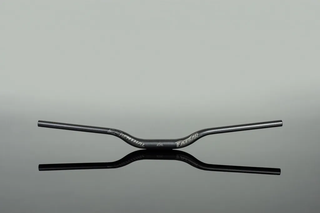 Guidon VTT Fatbar 35 mm Noir avec Rise 40 mm pour DH et Enduro Pro