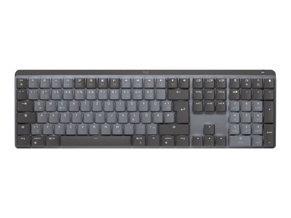 Logitech MX Mechanical, Kabellos, RF Wireless + Bluetooth, Produktbild 