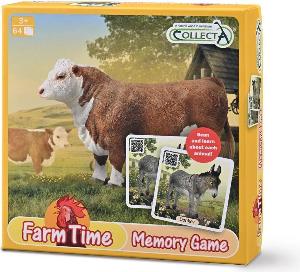 Collecta Memory-Spiel Bauernhofleben Gedächtnisspiel Kinder