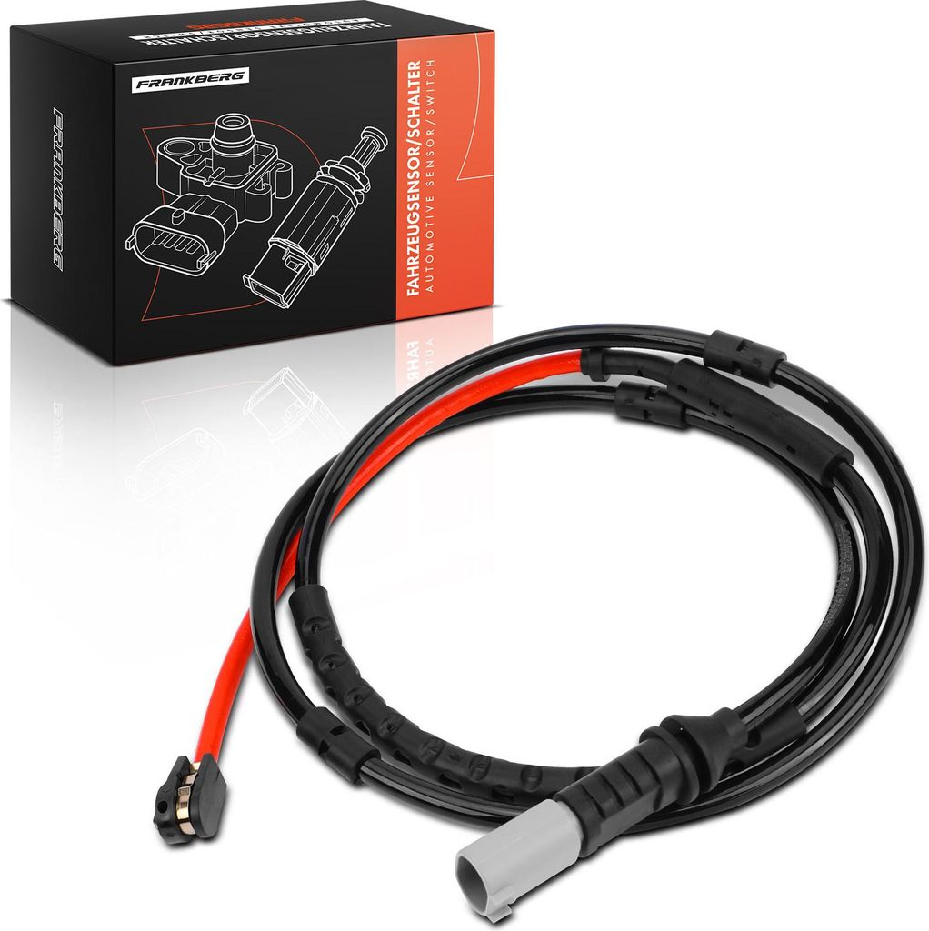 Frankberg 1x Warnkontakt Bremsbelagverschleiß Hinterachse für BMW 3er F30 F80 M3 4er F33 F32 M4