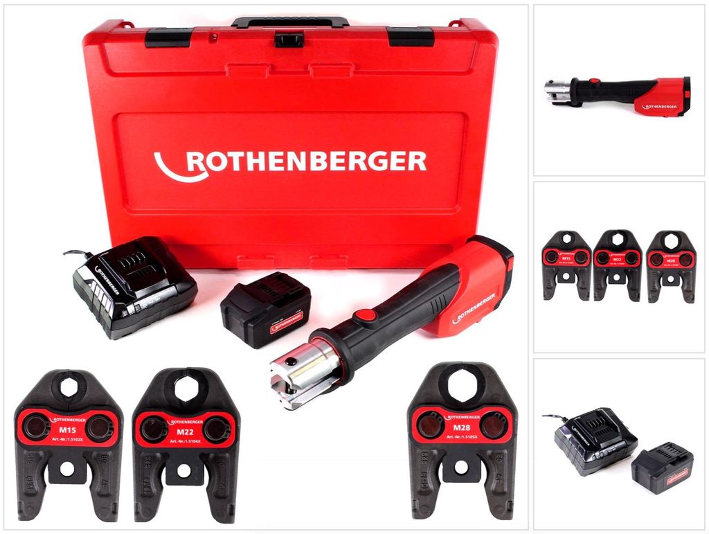Rothenberger 1000001927, 384 mm, 500 mm, 120 mm, 14,5 kg, Produktbild 
