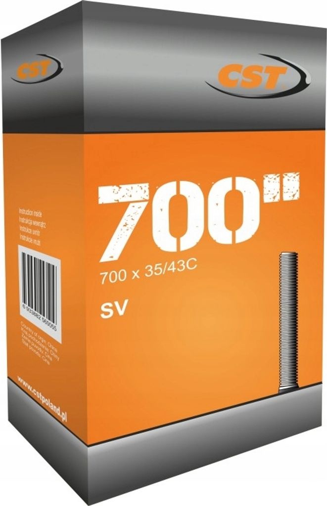 CST Dętka 700x35/38/40/42/43 AV SAMOCHODOWY 40mm Zdjęcie produktu 