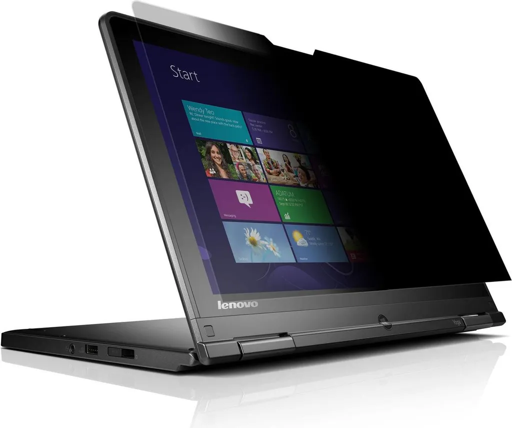 Filtre de Protection Écran Lenovo 3M Yoga 4Z10F04121 Anti-Regard Noir Mat
