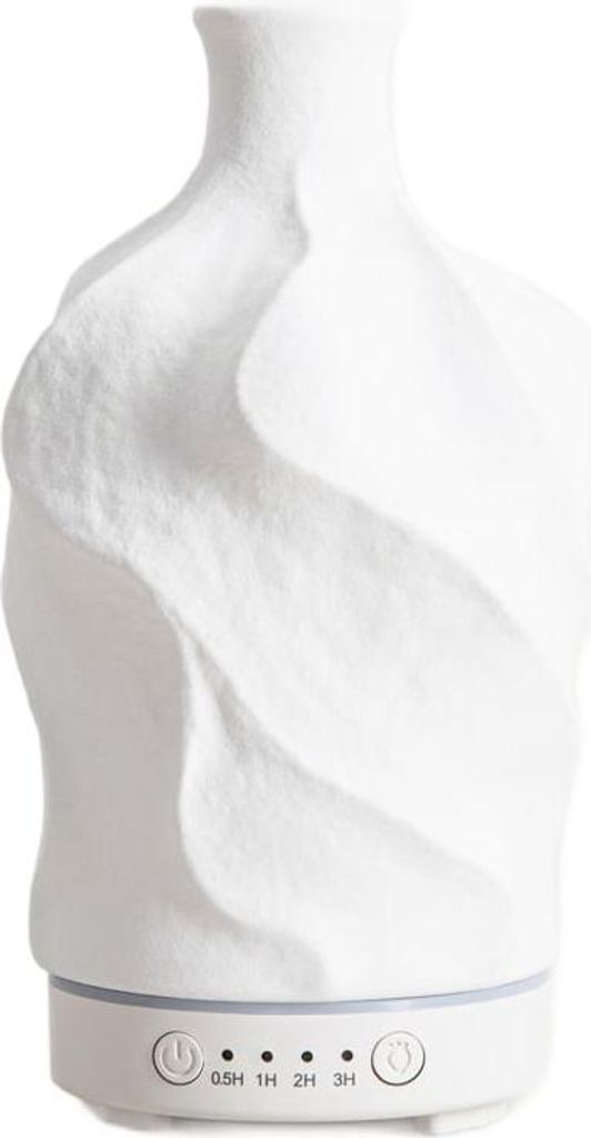 HOMLA NARAVE elektrischer Diffusor gewellt weiß 100 ml Produktbild 