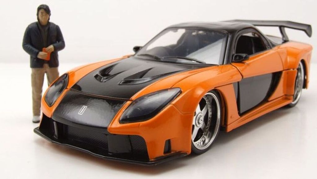 Jada – Mazda RX7 Metallisches Fahrzeug, Druckguss. Aus der Produktbild 12