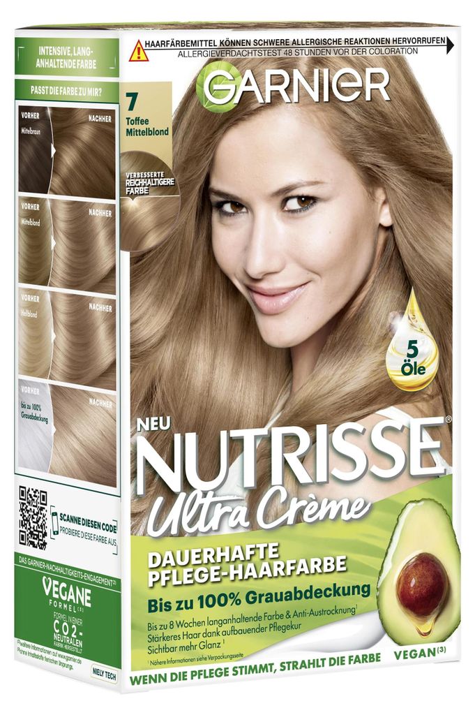Garnier Nutrisse Farba na vlasy, Odtieň 70 Toffee Obrázok produktu 