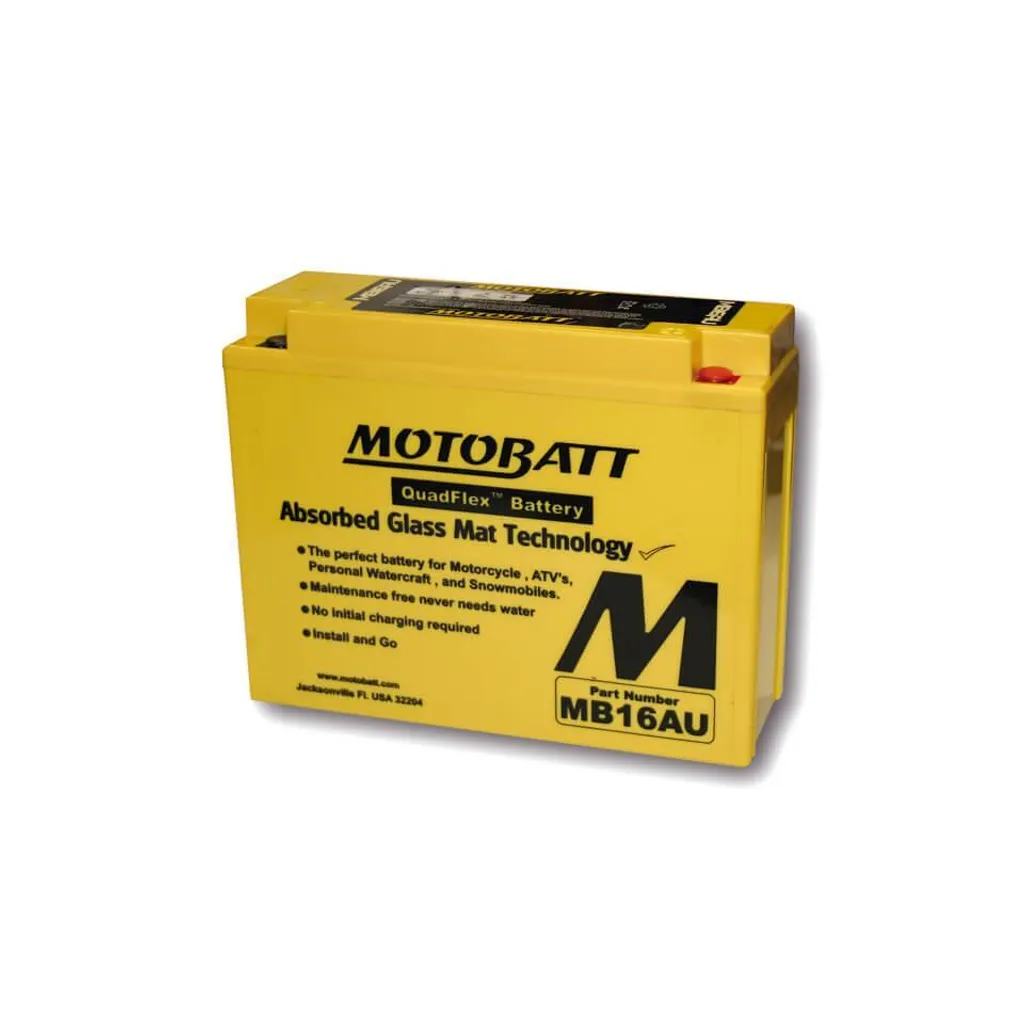 Batterie MB16AU MotoBatt : Fini les Fuites d'Acide et les Pannes 12V