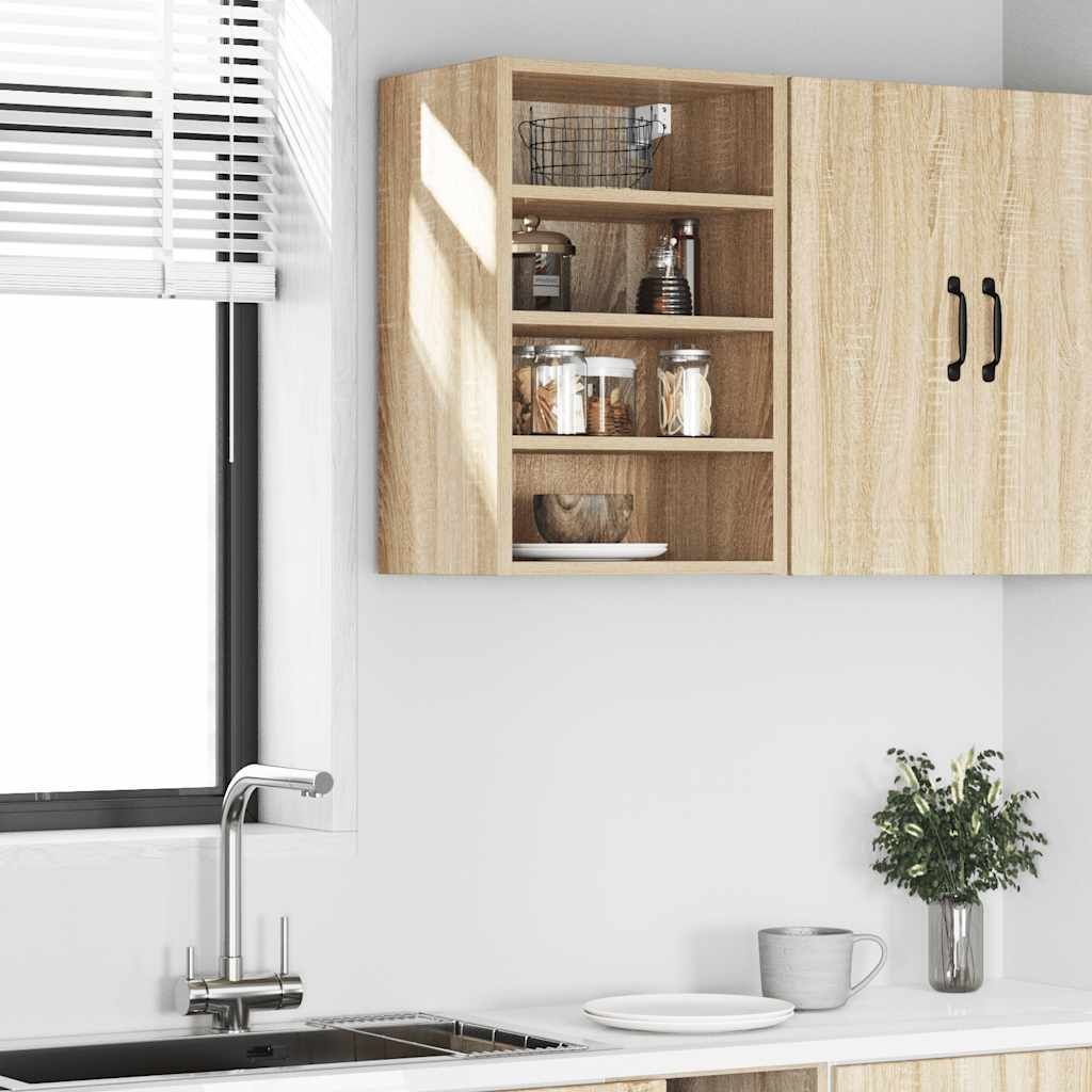 "im Sonderangebot"Hängeschrank/Sideboard Küche Moderne Design - CLORIS - Buffetschrank - Riga Sonoma-Eiche 40x29,5x60 cm Holzwerkstoff - NeuMöbe...
