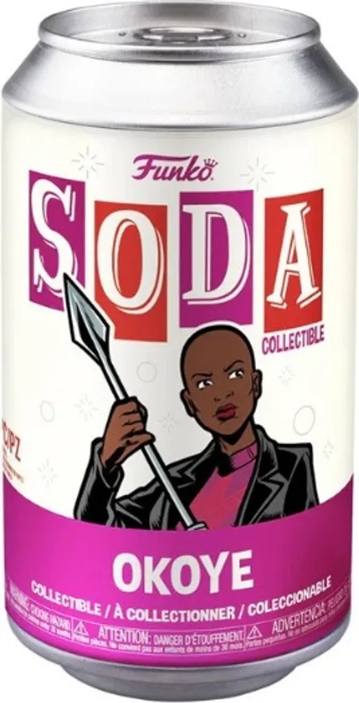 Funko Soda Black Panther Wakanda Forever avec Canette Métal et Carte Rare