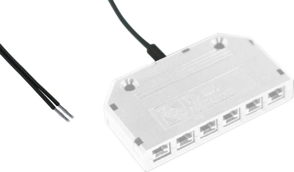 SIRO LED-6-fach Verteiler VTL07 24V/DC, Kabellänge 300 mm, ohne LED-Stecker