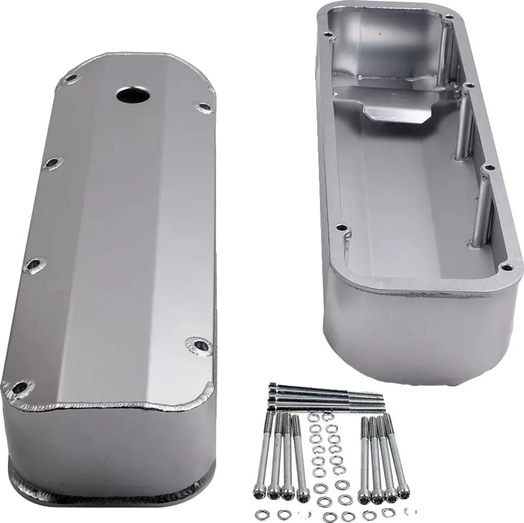 Couvercles de rocker Ford V8 429-460 aluminium modèle haut longs boulons